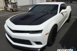 3M-Satin-Black-2080-Cilm-on-Chevy-Camero-Hood-Installation-by-Accurate-Installs