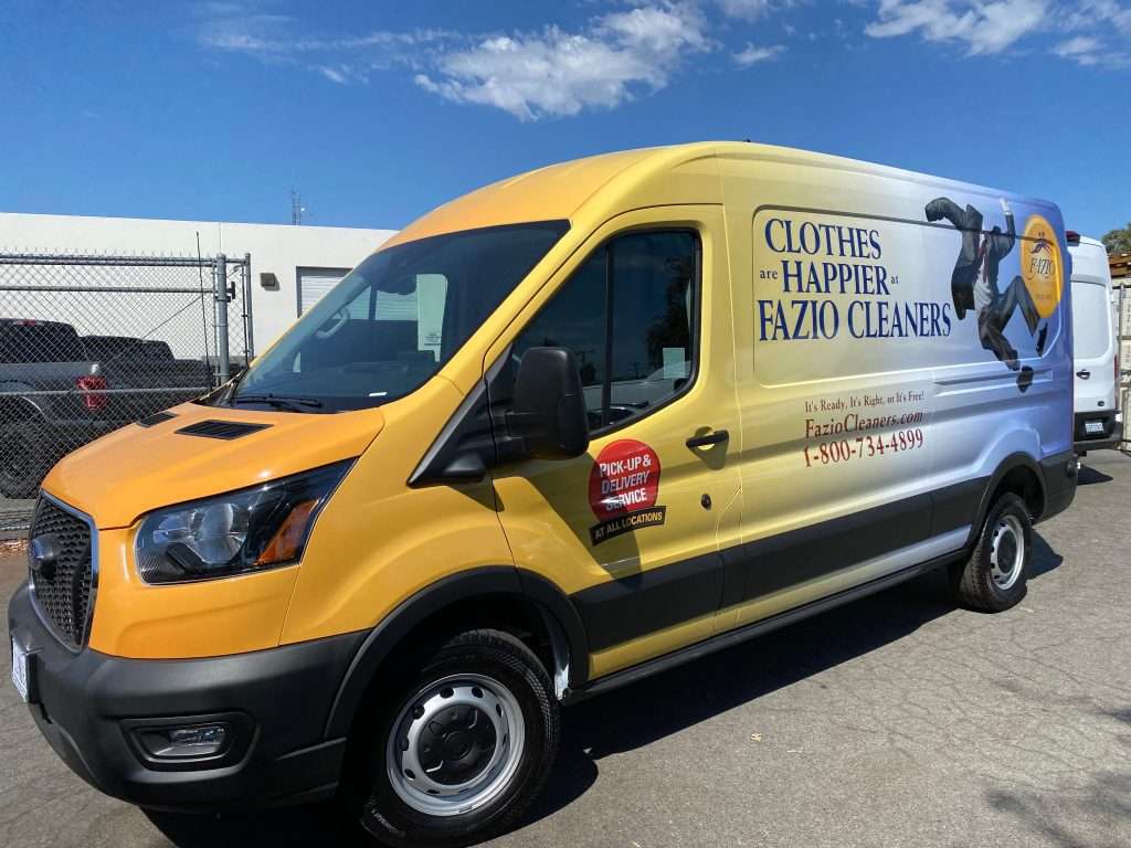 3M Full Wrap for Fazio Cleaners Installation by Accurate Installs